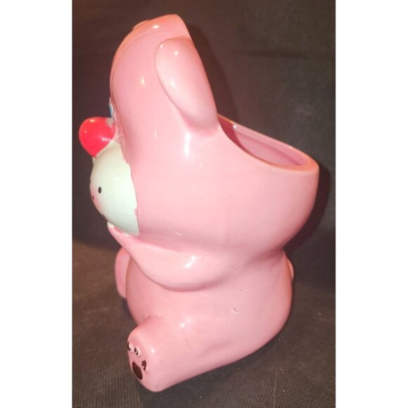 Teleflora Pink Ceramic Pig Planter - Picture 2 of 7